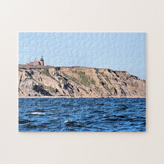 Phare du sud-est, puzzle de l'Île de Block RI (Horizontal)