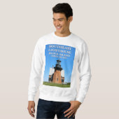 Phare du sud-est, Sweatshirt du RI de Block Island (Devant entier)