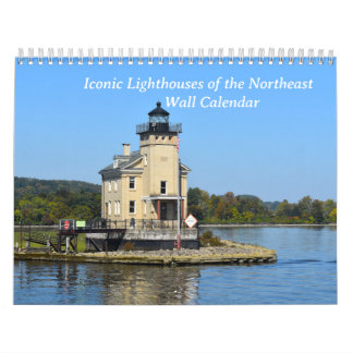 Phare emblématiques du calendrier du mur du nord-e