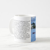 Phare enserré par mer, tasse de New Jersey (Devant gauche)