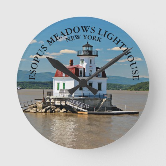 Phare Esopus Meadows, horloge murale de New York (Recto)