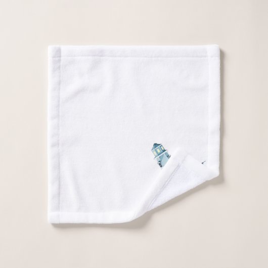 Phare et En vichy  (Gant de toilette)