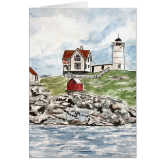 Phare Maine de Neddick de cap