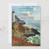 Phare Nautique Après Faire-part de mariage (Devant)