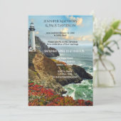 Phare Nautique Après Faire-part de mariage (Debout devant)