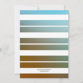 Phare Nautique Après Faire-part de mariage (Dos)