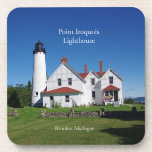 Phare Point Iroquois 6 dessous de verre en plastiq