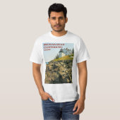 Phare principal de bruns, T-shirt du Maine (Devant entier)