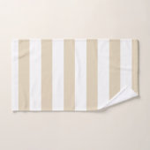 Phare rayé rouge moderne (Serviette à main)