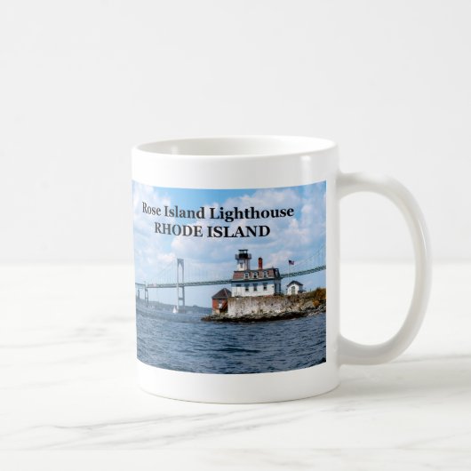 Phare rose d'île, tasse d'Île de Rhode (Droite)