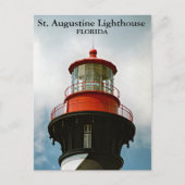 Phare St Augustine, Floride Carte postale (Devant)