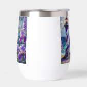 Phare violet avec Foxglove & Iris Personnalisé (Gauche)