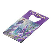 Phare violet avec Foxglove & Iris Personnalisé (Devant Angle)