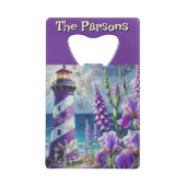 Phare violet avec Foxglove & Iris Personnalisé (Dos)