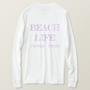 Phare Violet; Tshirt à manches longues pour femmes