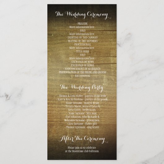 phares à cordes mason jar programmes de mariage ru (Dos)