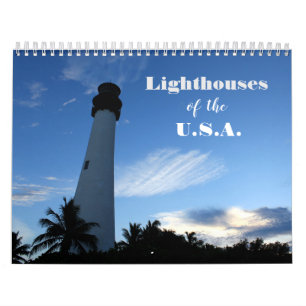 Phares des Etats-Unis dans le calendrier de