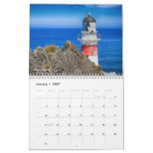 Phares du calendrier de douze mois du monde (Jan 2027)