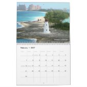 Phares du calendrier de douze mois du monde (Feb 2027)