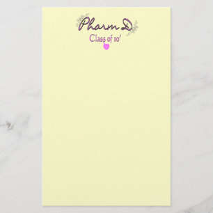 Pharm D Class of 2010 PINK Briefpapier