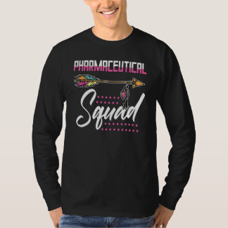 Pharmaceutical Squad Cute Proud Nurse Crew Matchin T-shirt