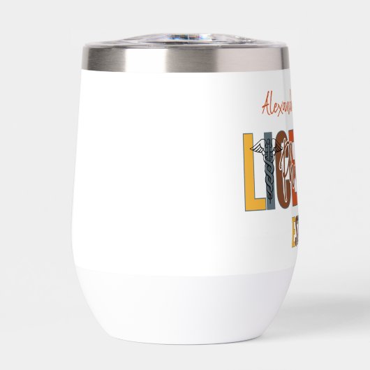 Pharmacien agréé Typographie moderne (Avant)