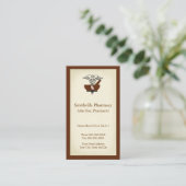 Pharmacien Carte de visite (Debout devant)