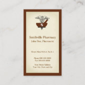 Pharmacien Carte de visite (Devant)