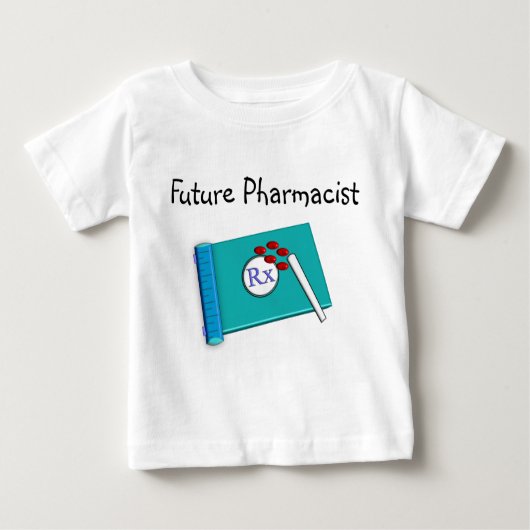 Pharmacien d'avenir de T-shirts des enfants du (Devant)