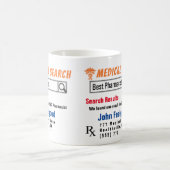 Pharmacien Funny Search Cadeau Mug (Centre)