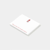 Pharmacien Personnaliser les notes post-it (Incliné)