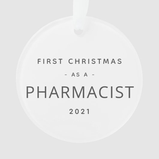 Pharmacien Premier Noël Fête de Noël (devant)