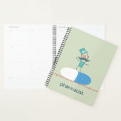 Pharmacien sur tablette (Devant avec enveloppe)