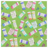 Pharmacienne Tissu Lime (fermé)