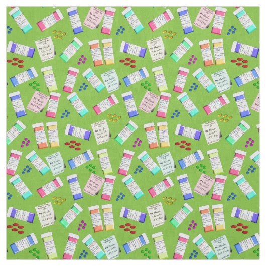 Pharmacienne Tissu Lime (Échantillon)