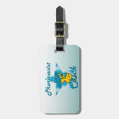 Pharmacist Chick #7 Bagagelabel (Voorkant verticaal)