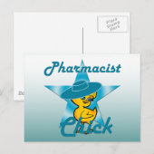 Pharmacist Chick #7 Briefkaart (Voorkant / Achterkant)