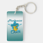 Pharmacist Chick #7 Sleutelhanger (achterkant)