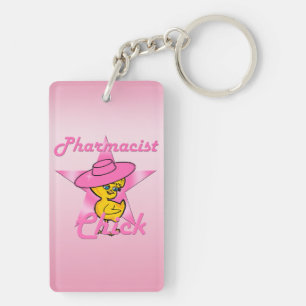 Pharmacist Chick #8 Sleutelhanger