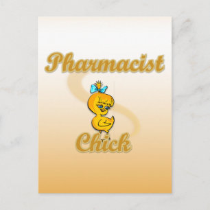 Pharmacist Chick Briefkaart