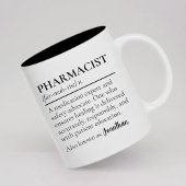 Pharmacist Definition Mug Custom Gift for Graduate