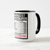 Pharmacist Funny Gig Mug (Devant droit)