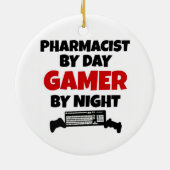Pharmacist Gamer Keramisch Ornament (Achterkant)