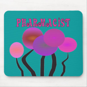 Pharmacist Gifts Artsy Trees Design Muismat