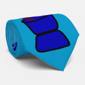 Pharmacist Nectie, Pestle and Mortar Design Stropdas (Opgerold)