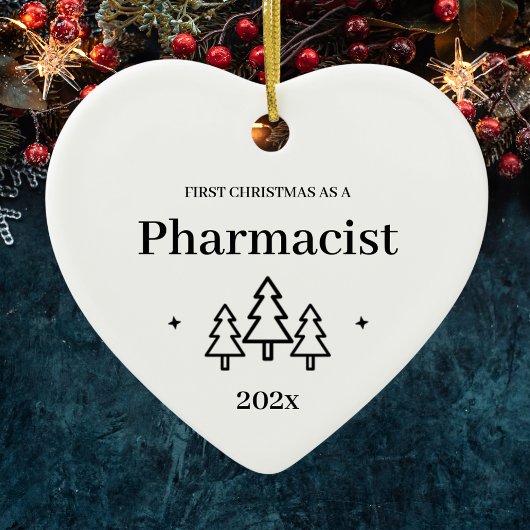 Pharmacist New Job Afstuderen kerstversiering Keramisch Ornament