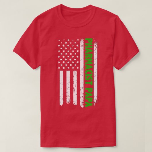 Pharmacist papa t-shirt (Design voorkant)