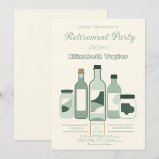 Pharmacist Retirement Party Invitation Kaart