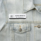 Pharmacist RX Logo Medical Badge nametags (En situation)