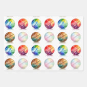 Pharmacist Watercolor Pill RX Wrapping Paper (Voorkant 3)